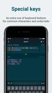 regex lab: regular expressions iphone screenshot 4