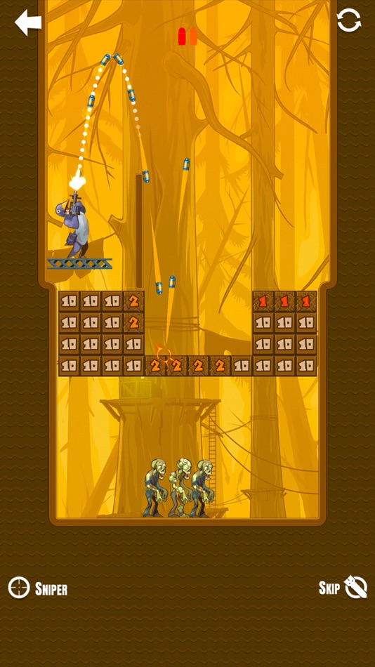 #5. Stupid Zombies 4 (iOS) 由: GameResort LLC