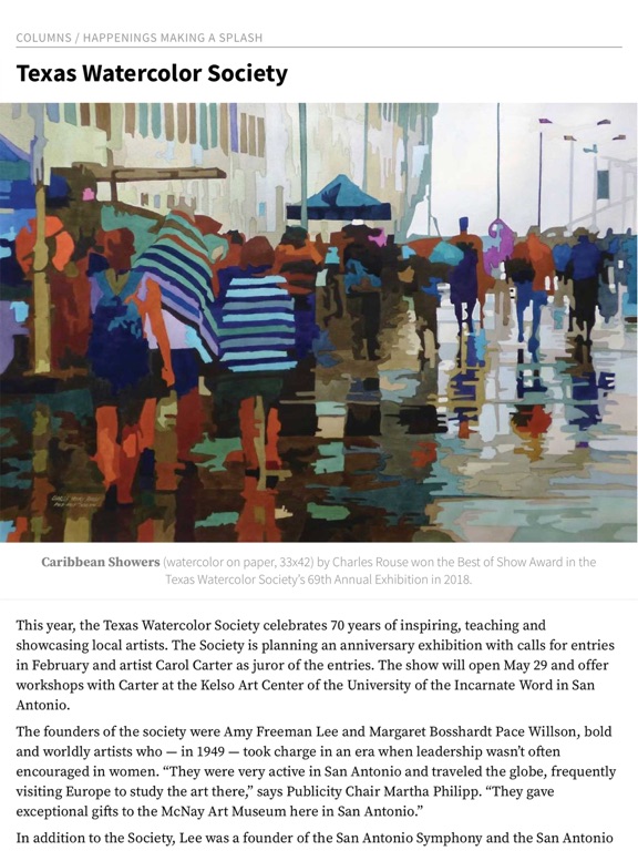Screenshot #6 pour Watercolor Artist Magazine