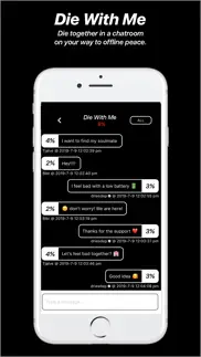 die with me iphone screenshot 2