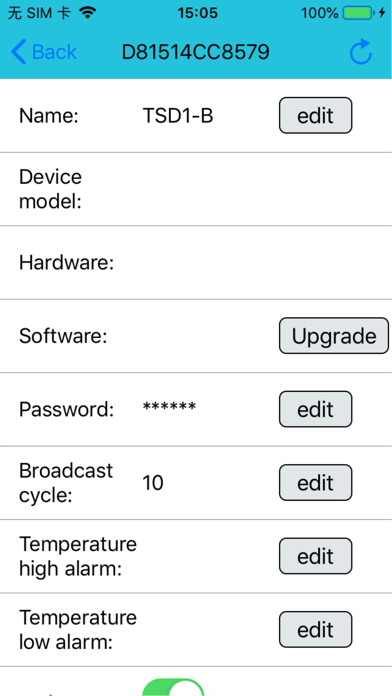TFTBLE Screenshot