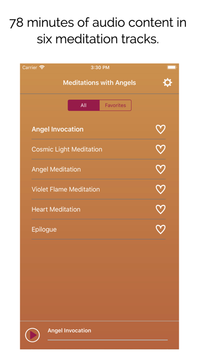 Screenshot #2 pour Meditations With Angels