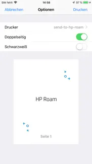 hp roam iphone bildschirmfoto 2