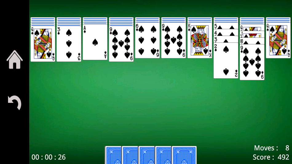 #2. Solitaire Spider ! (iOS) Podle: Sylvain Becker