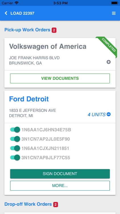 Fine Line Transport EPOD