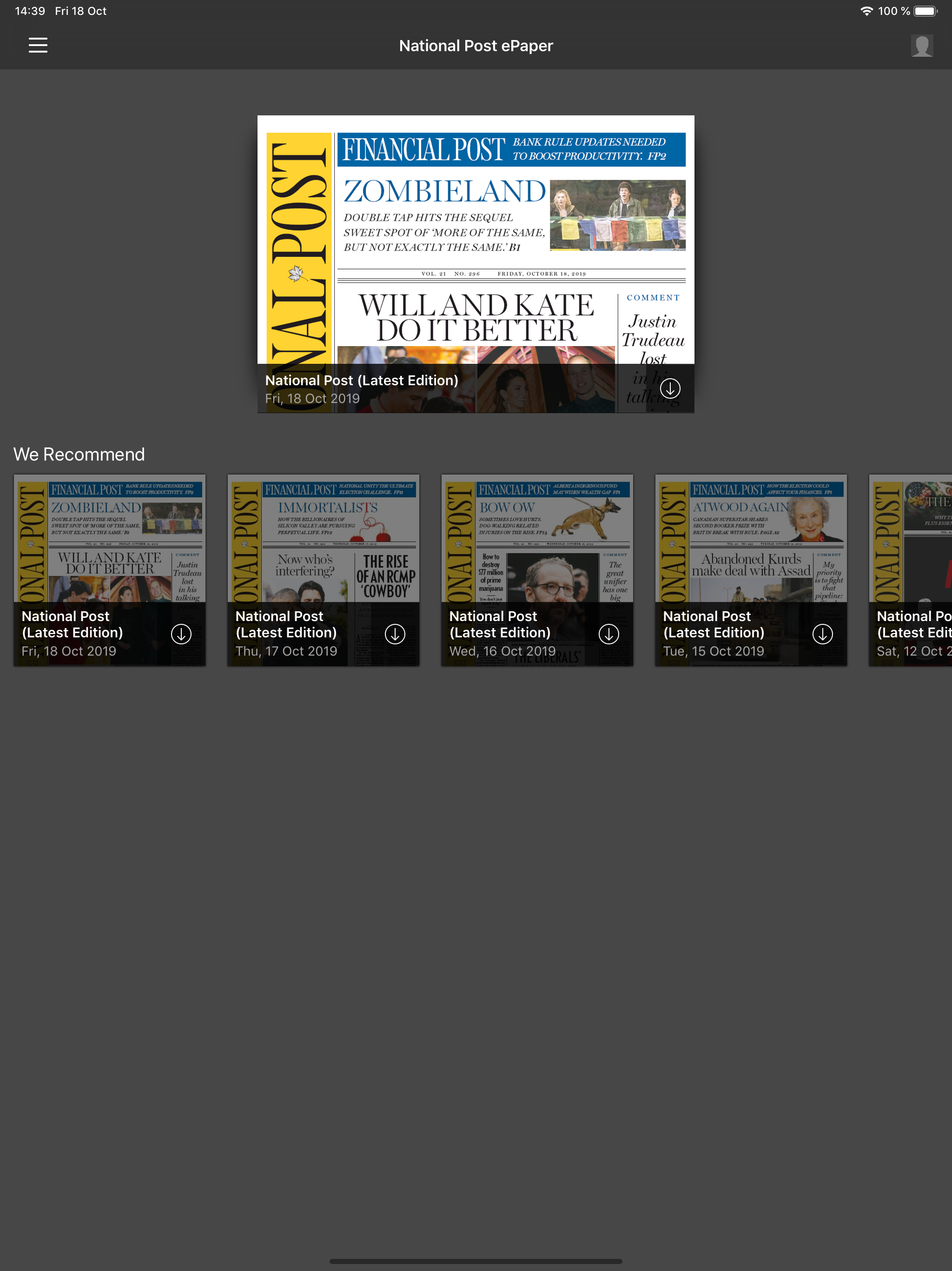 National Post ePaper