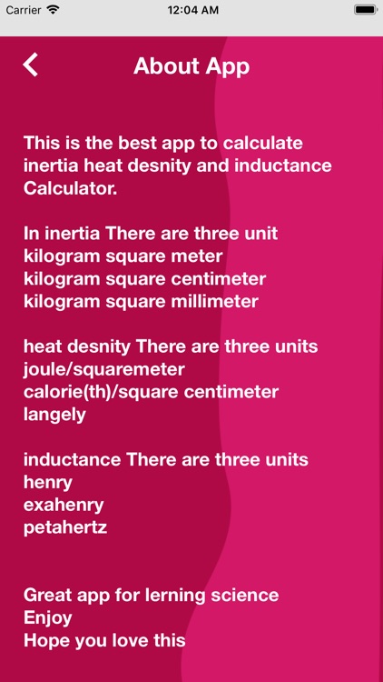 Inertia HeatDesnity Inductance screenshot-6
