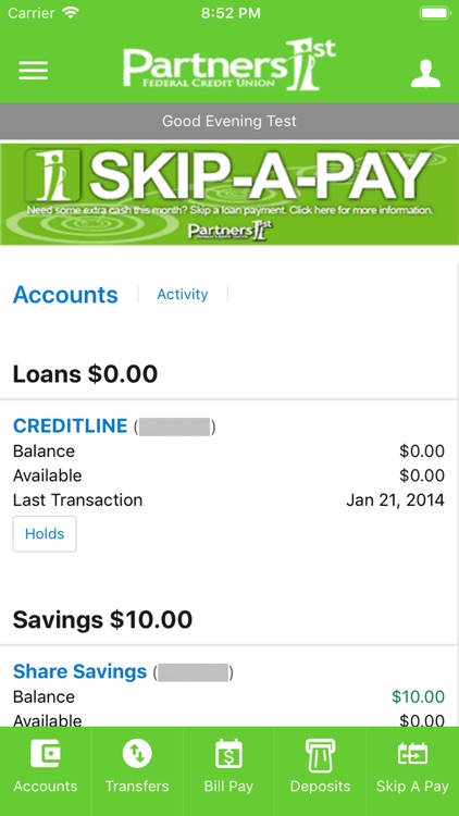 Partners 1st FCU Mobile