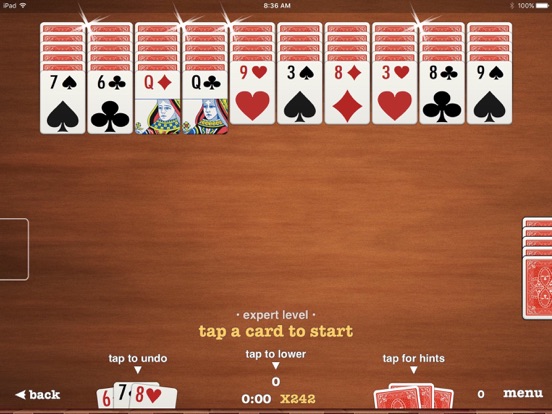 Spider ▻ Solitaire + iPad app afbeelding 2