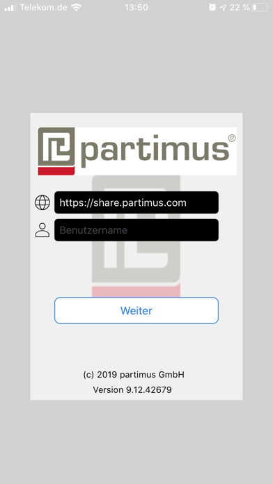 App screenshot