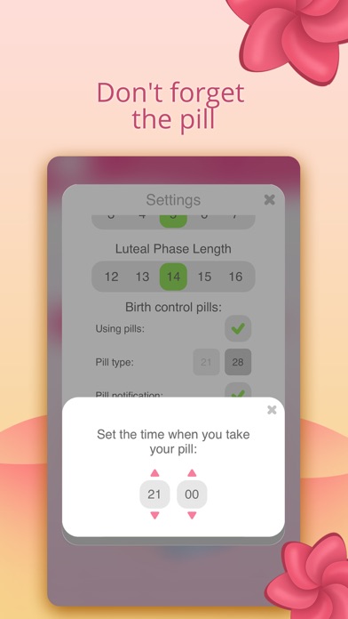 Menstral Cycle Tracker & Diary Screenshot
