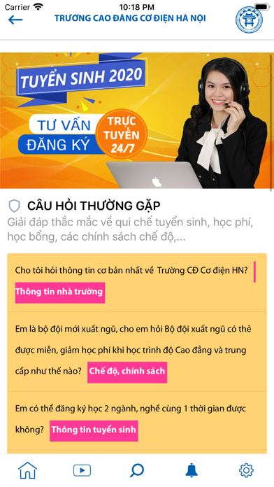 App screenshot