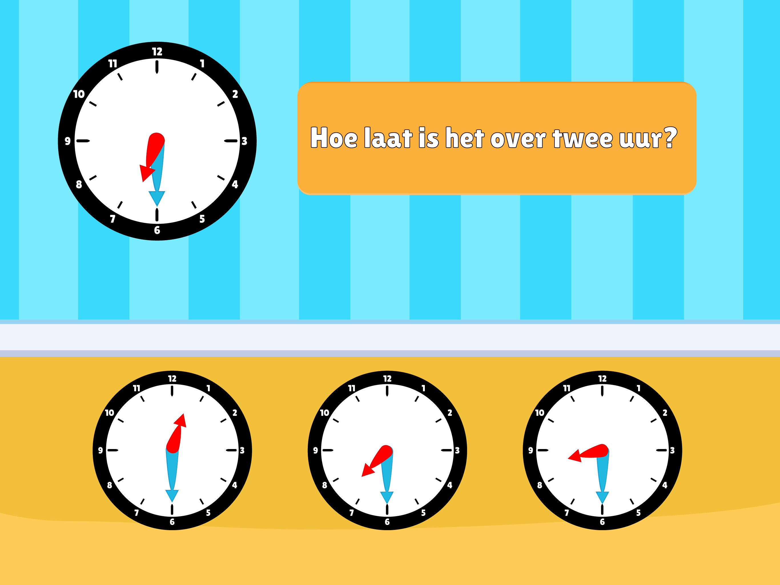 Leren klokkijken - rekenen screenshot 14