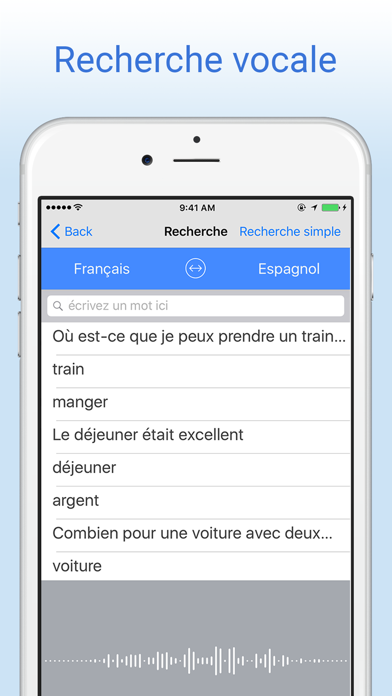 Screenshot #2 pour Dictionnaire Français–Espagnol