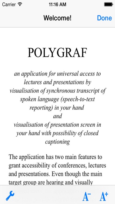 Polygraf Screenshot