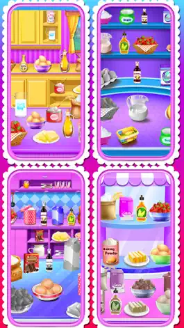 Game screenshot земляничная кекс пекарня игры! hack