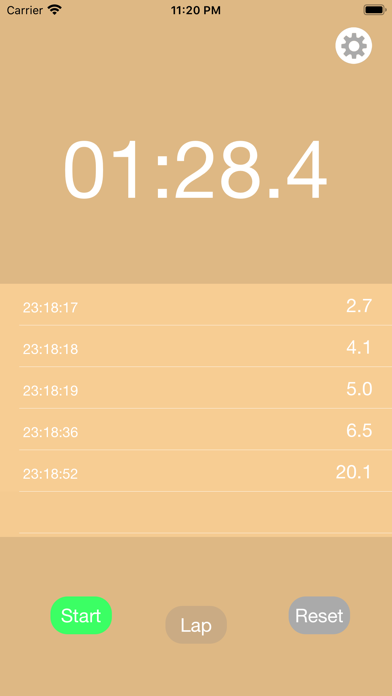 Voice Controlled Stopwatch screenshot 3