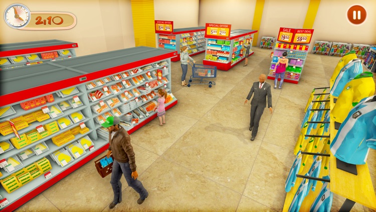 Supermarket Shopping Games 3D screenshot-4