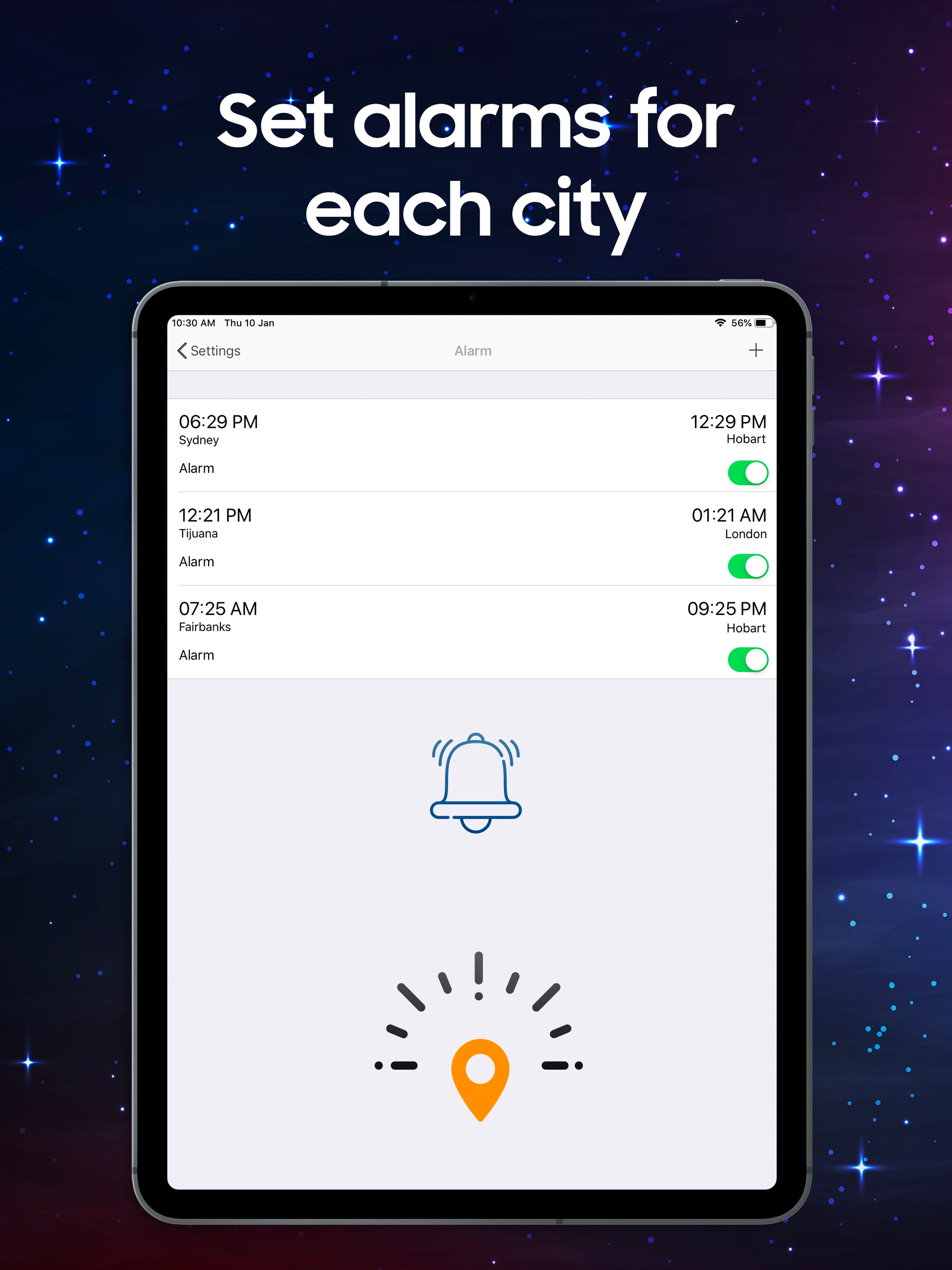 Time Glance — World Clock