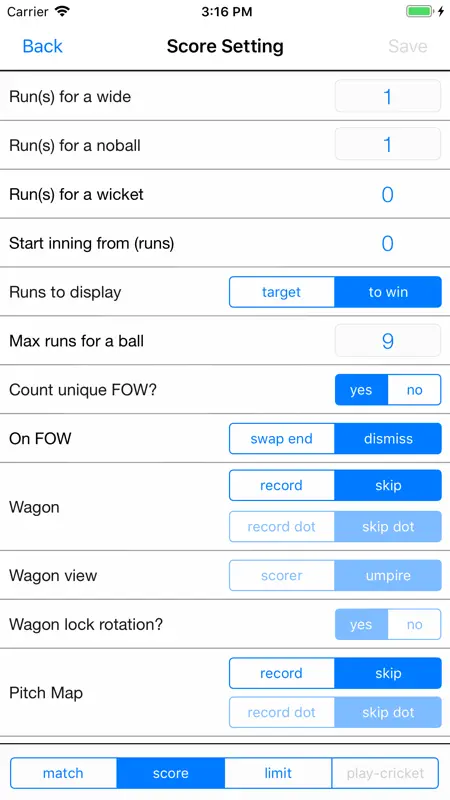nxCricket screenshot 9 of 10