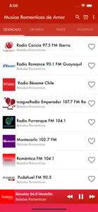 Musica Romanticas de Amor screenshot #1 for iPhone