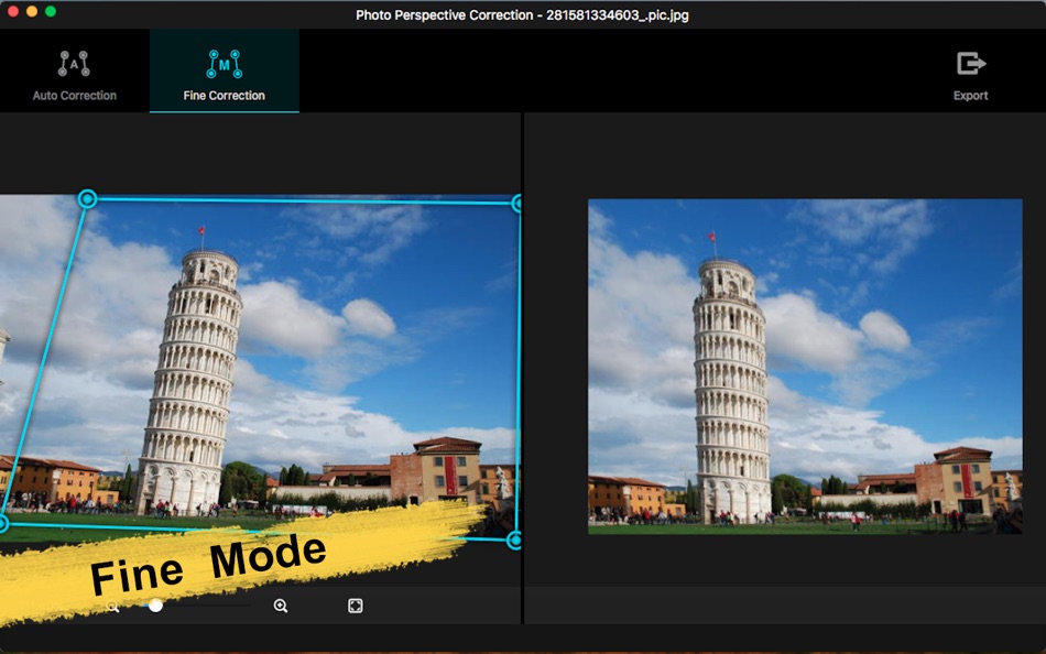 Photo Perspective Editor - 1.5.5 - (macOS)