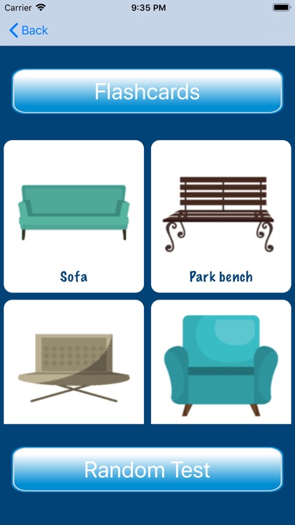 Types of Chairs in English by samson zykov