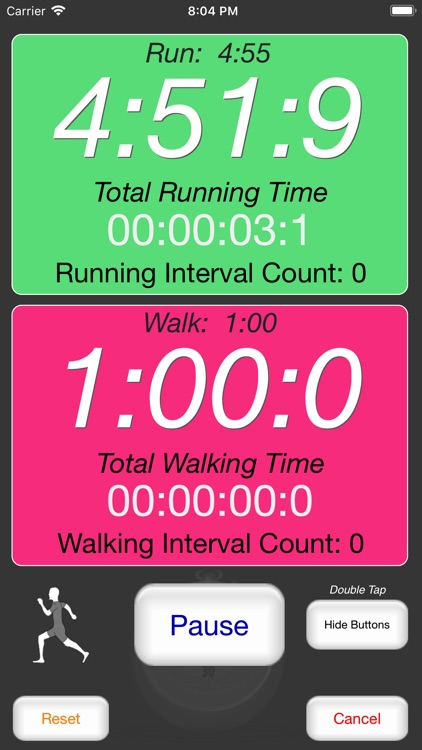 Runner's Interval Timer