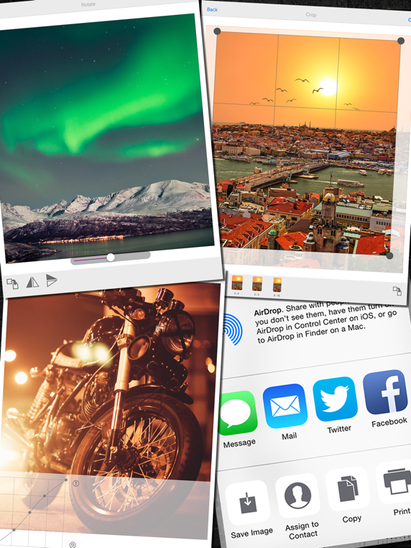 Photo Studio DX iPad screenshot 5 - Photo & Video app