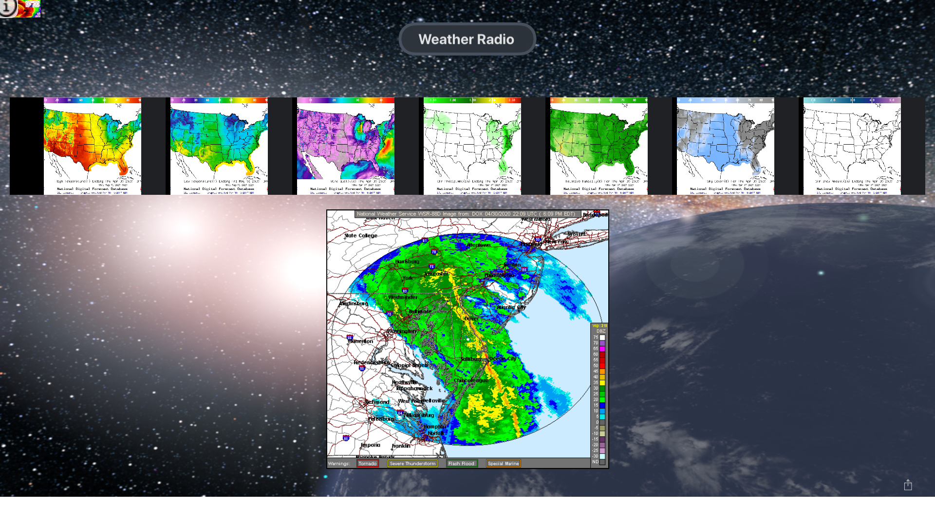 Instant NOAA Radios Elite screenshot 26