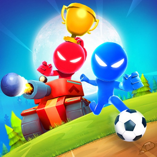 Stickman Party 4 Player Games by Maxim Krivokonev