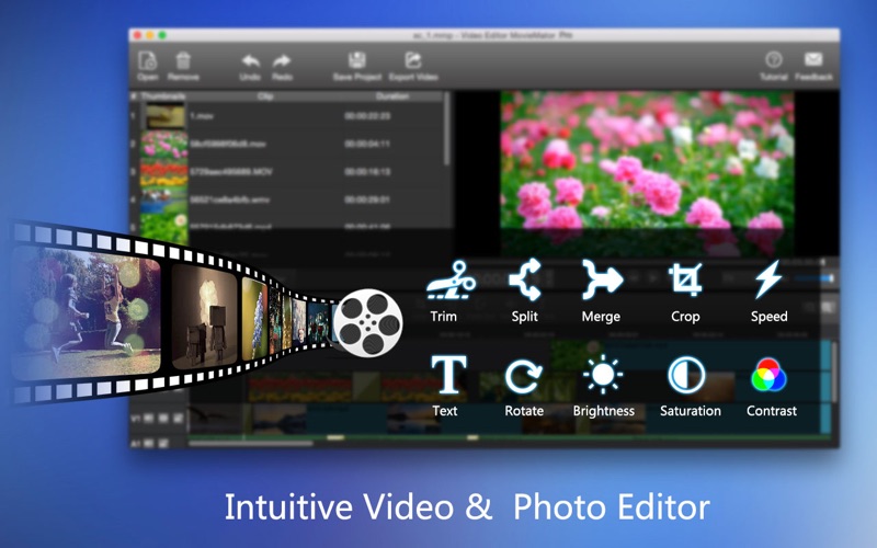 Screenshot #1 for MovieMator Video Editor Pro