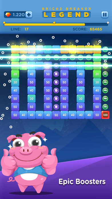 Bricks Breaker Legend Screenshot