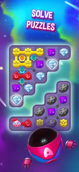 Game screenshot Aliens in Chains Space Puzzle apk