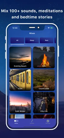 Game screenshot Sleep Sounds White Noise Rain hack