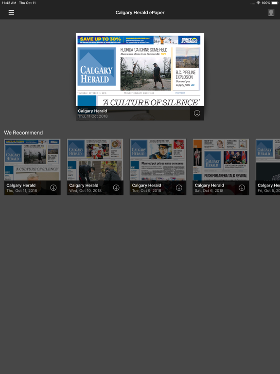 Screenshot #4 pour Calgary Herald ePaper