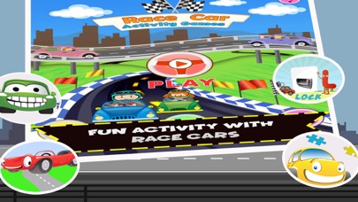 Cars Alphabet For Kids Apps Screenshot