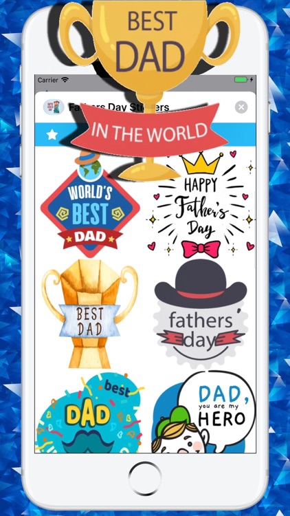 Fathers Day Stickers