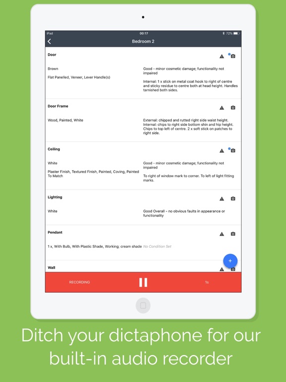 Property Inspect iPad screenshot 6 - Business app