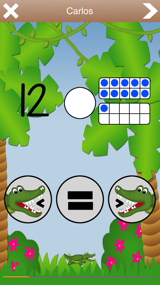 #2. Tiny Human Compare Numbers (iOS) 由: I Teach Tiny Humans, LLC