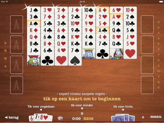 FreeCell ▻ Solitaire + iPad app afbeelding 3