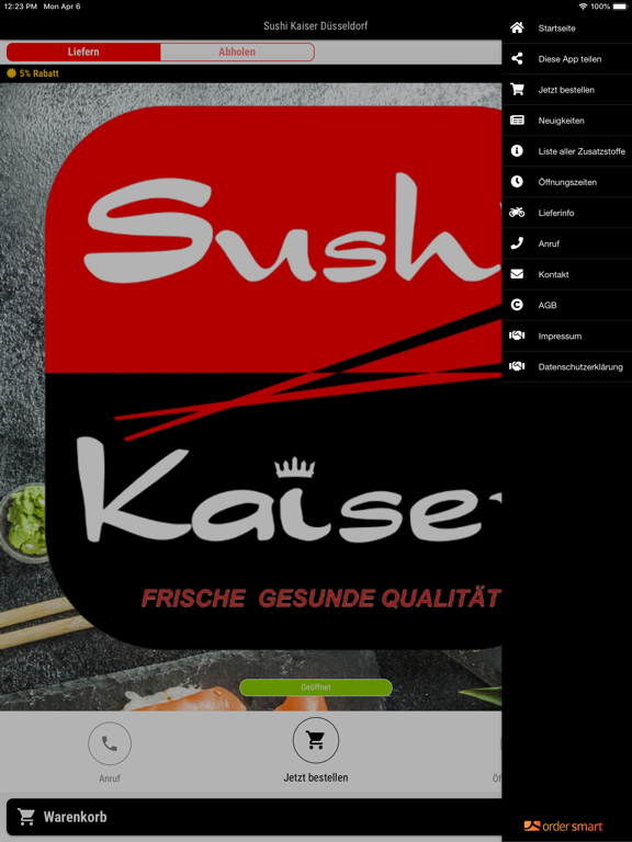 Screenshot #5 pour Sushi Kaiser Düsseldorf