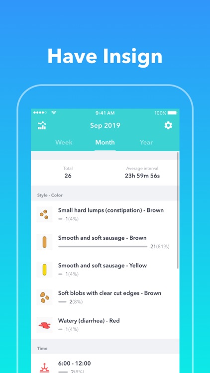 PCal - Poop Tracker,Calendar