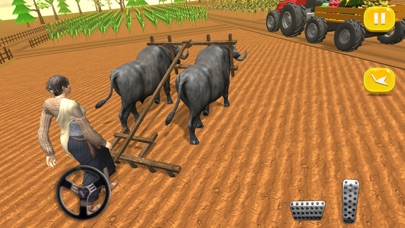 Village Farmers Plowing Harves screenshot 4