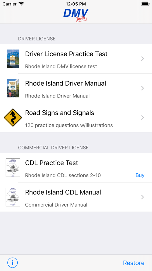 Rhode Island DMV Test Prep - 5.4 - (iOS)