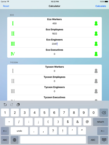 Production Calc. for Anno 2070 - náhled