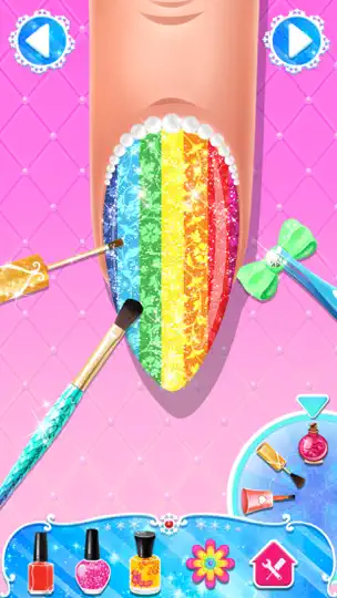 Скриншот ногти игра - игры маникюр на iPhone 2