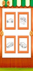 Vehicle Coloring Book Game screenshot #4 for iPhone