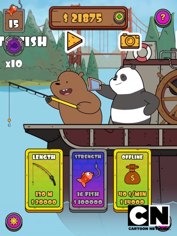 We Bare Bears: Crazy Fishingのおすすめ画像2