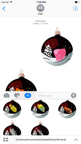 Game screenshot Christmas Animated - Fish hack